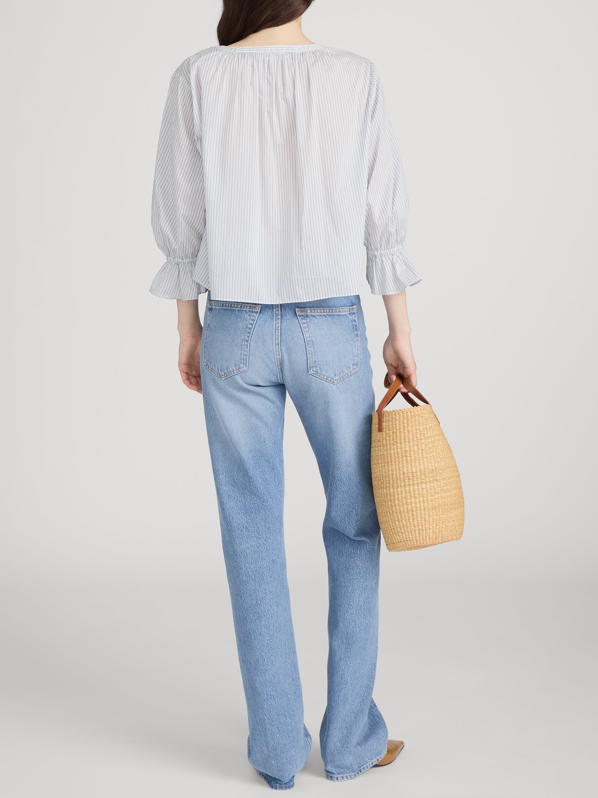 Top on model back