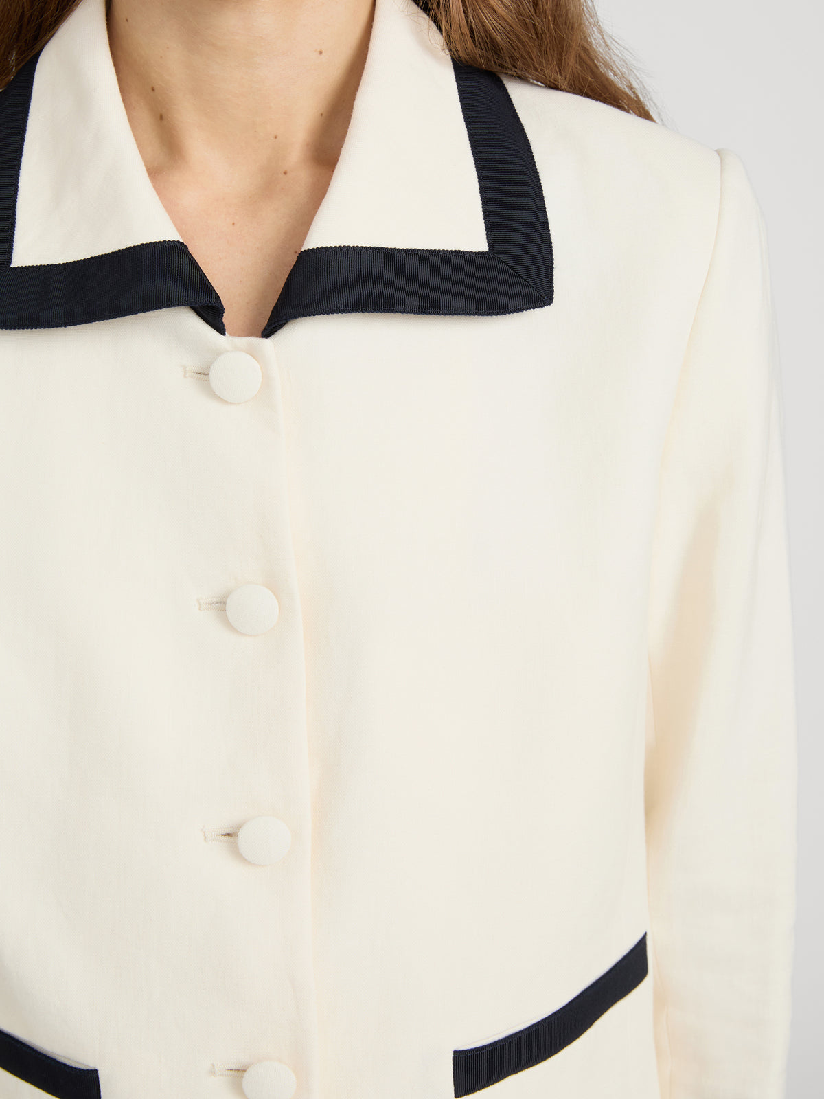 Jacket on model detail