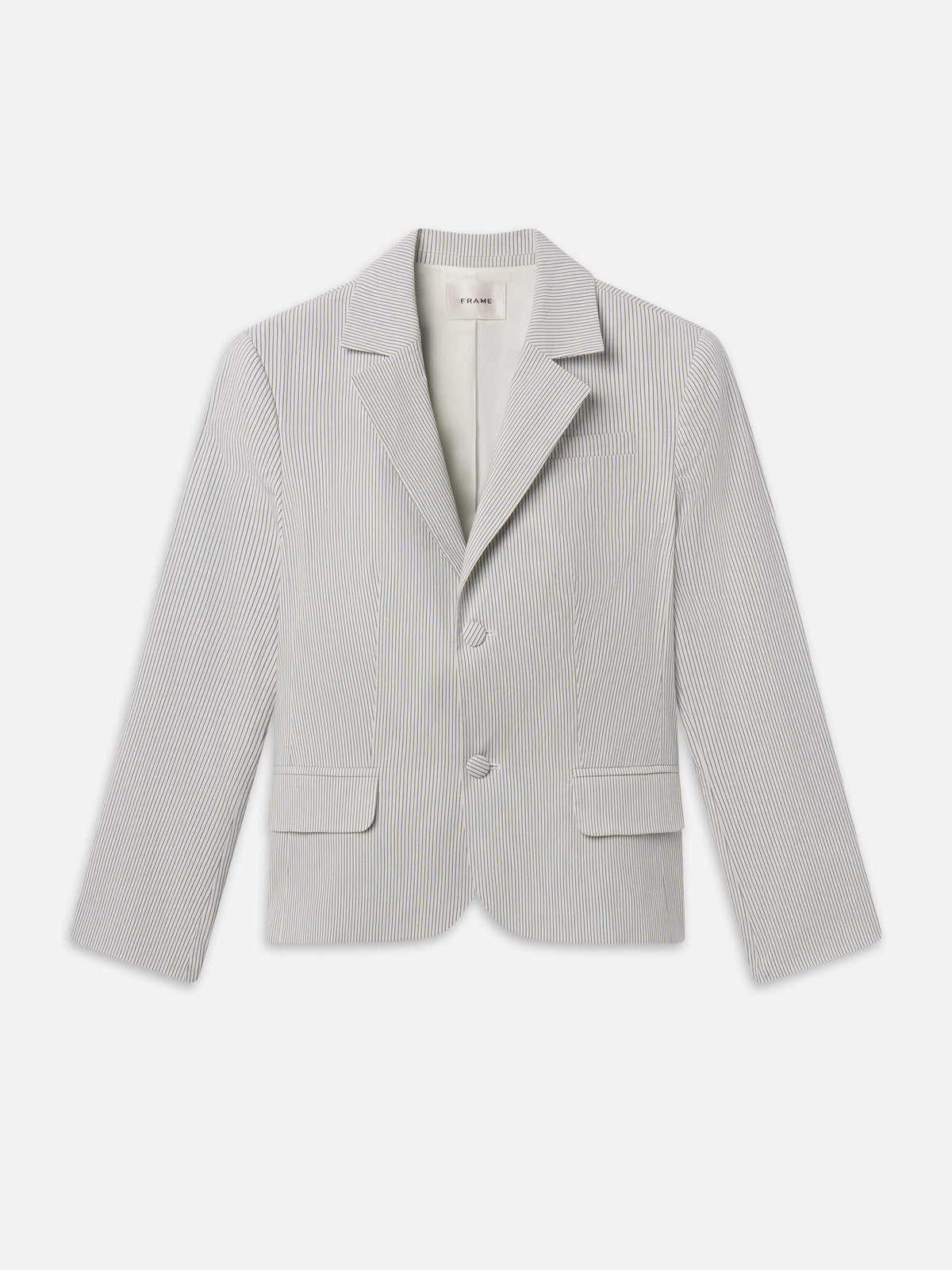 The Stripe Classic Blazer -- Navy Multi