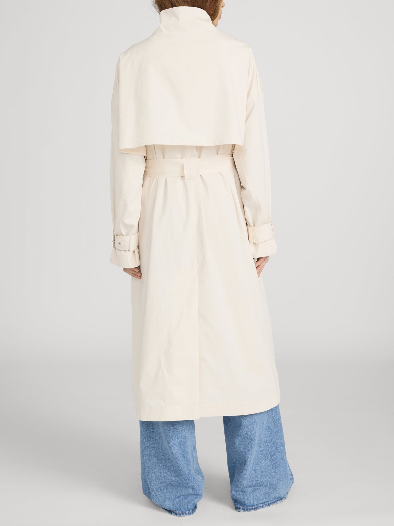 Jacket on model back