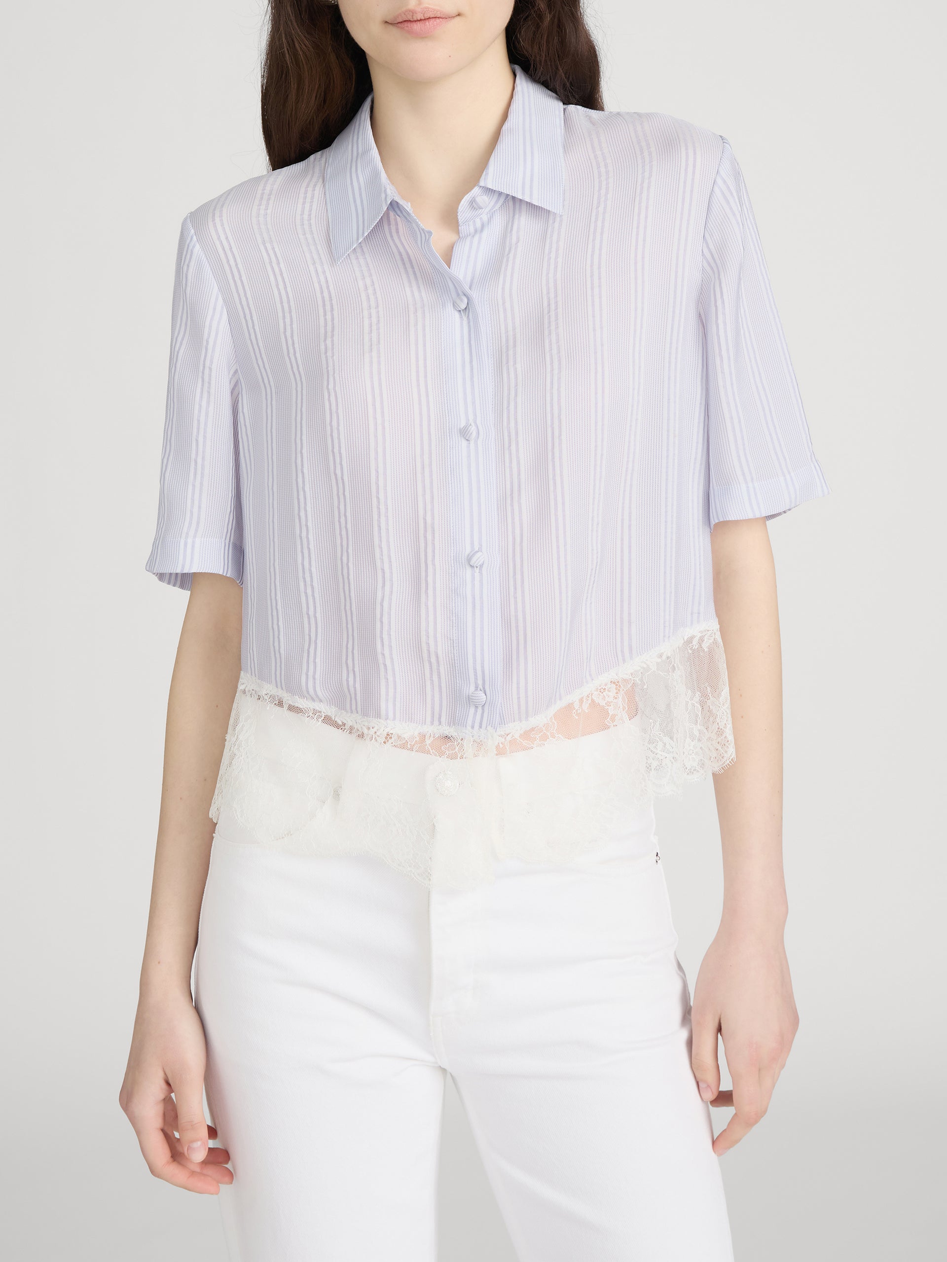 Shirt on model Crop