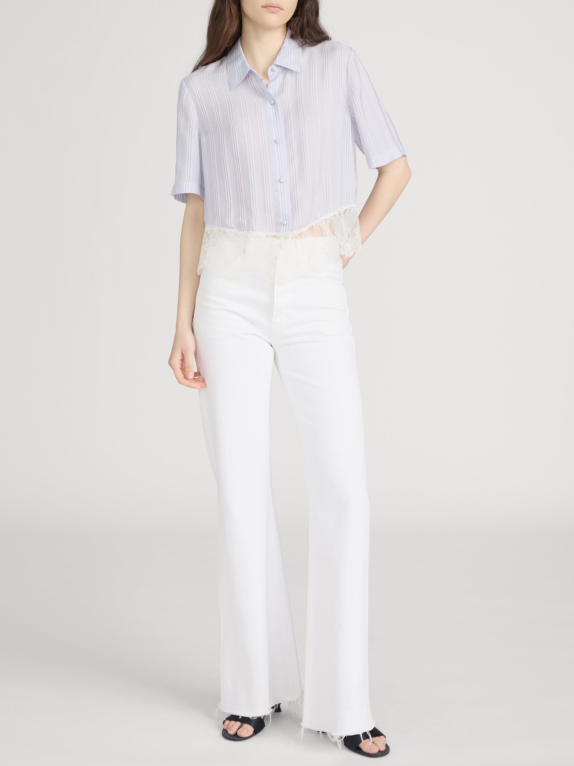 Shirt on model front