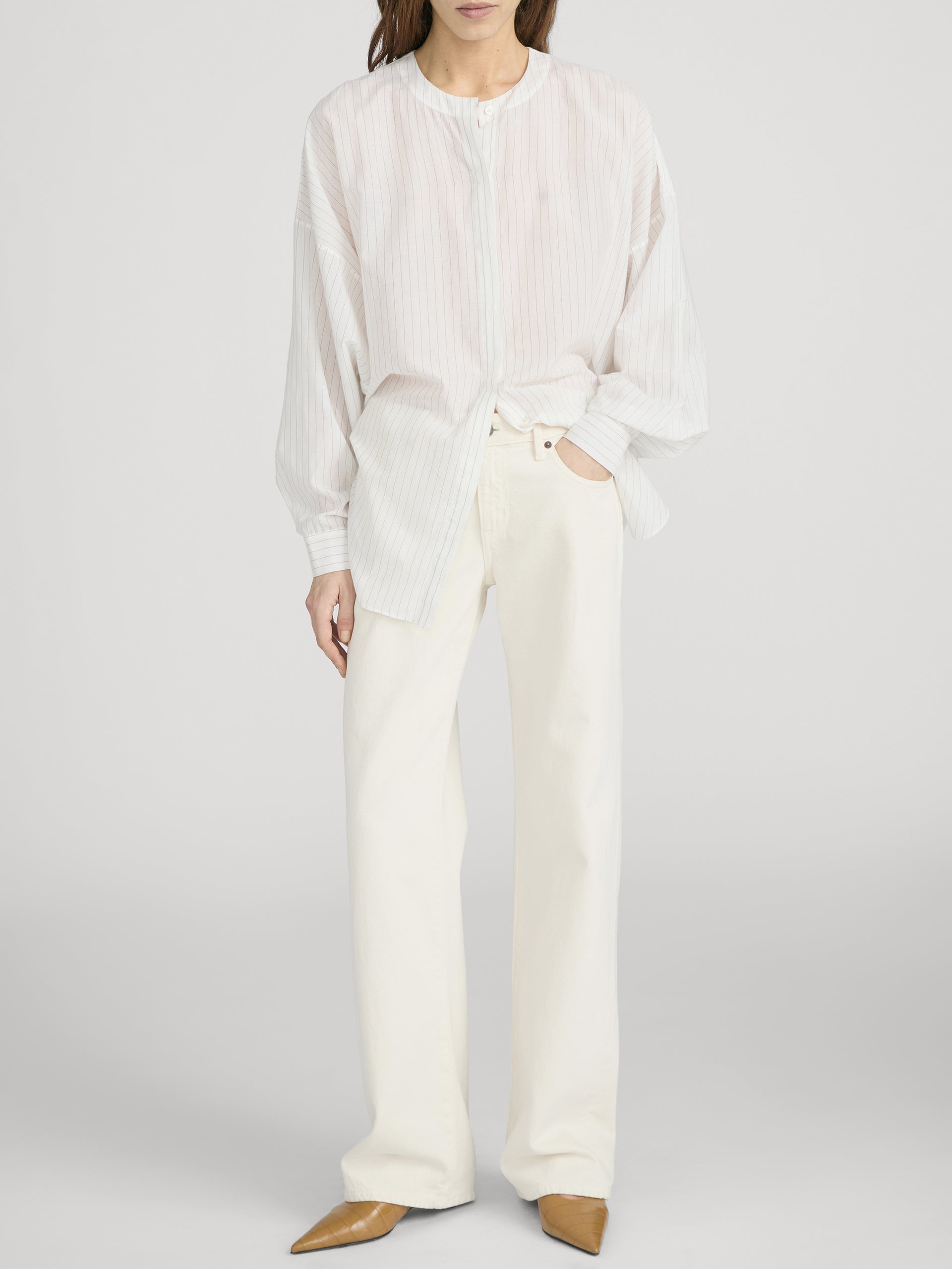 Shirt on model front