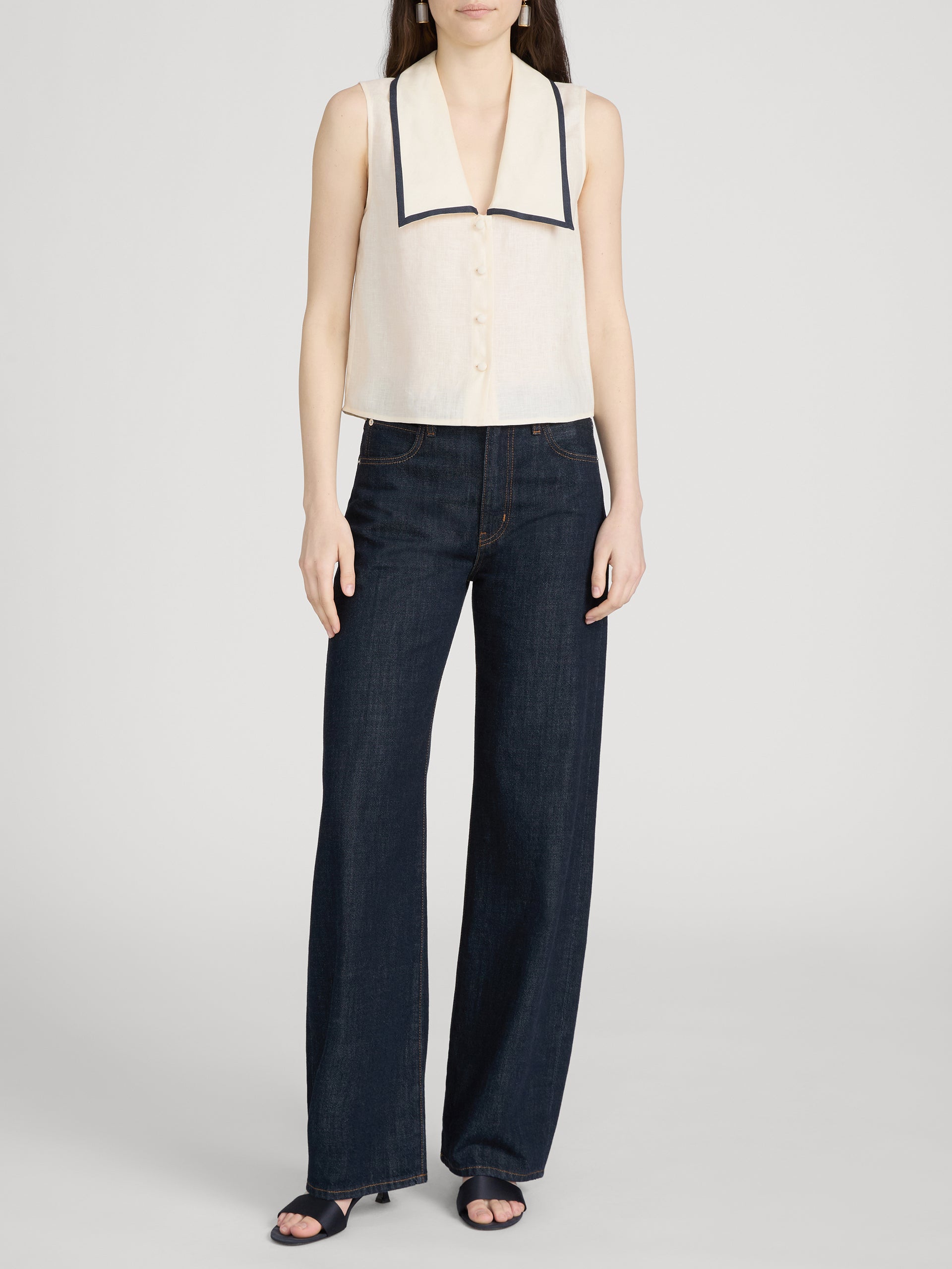 Top on model Front