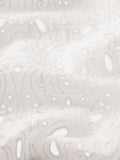 The Paisley Eyelet Cinch Sleeve Shirt -- White
