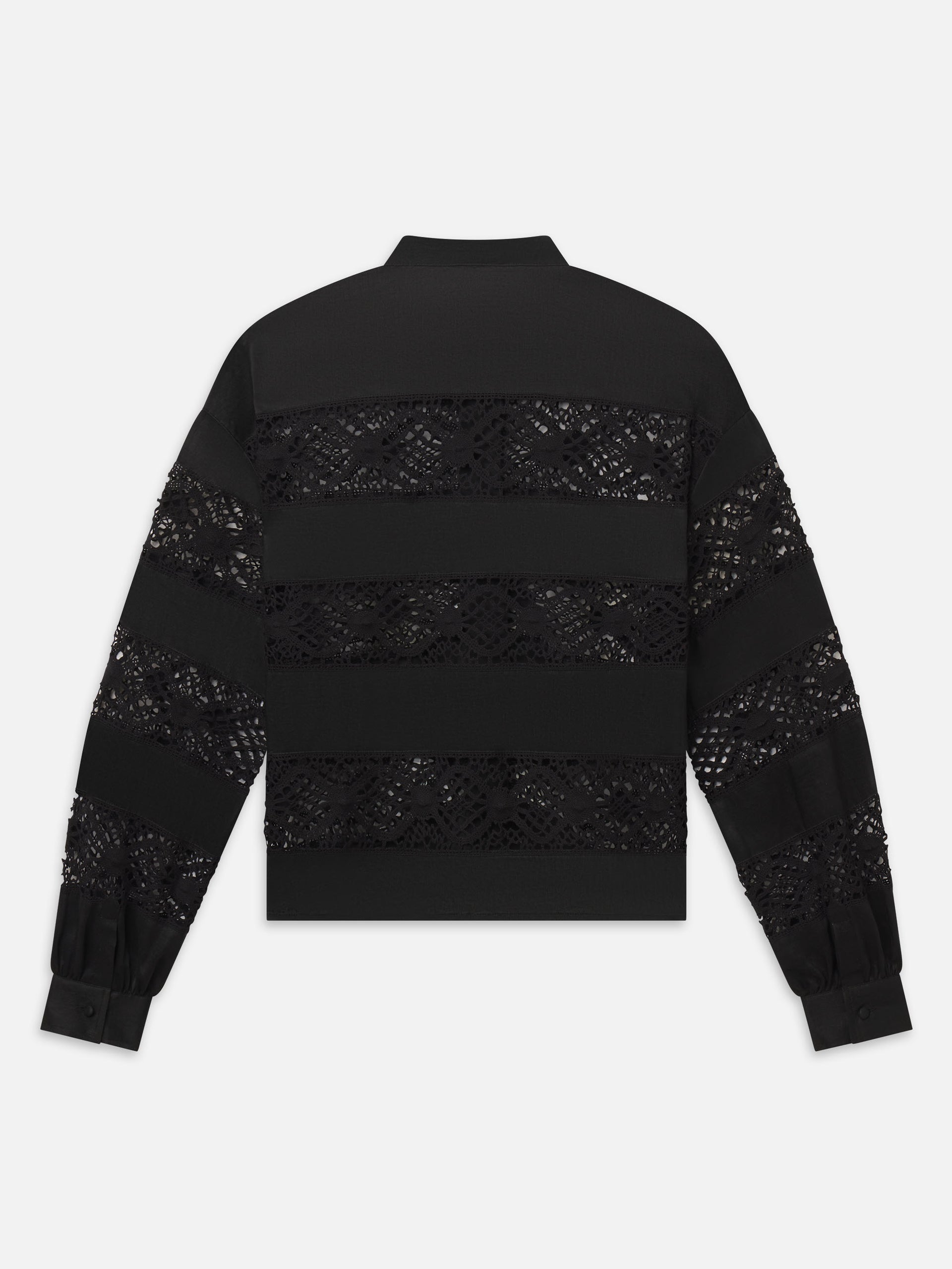 The Statement Heirloom Shirt -- Black
