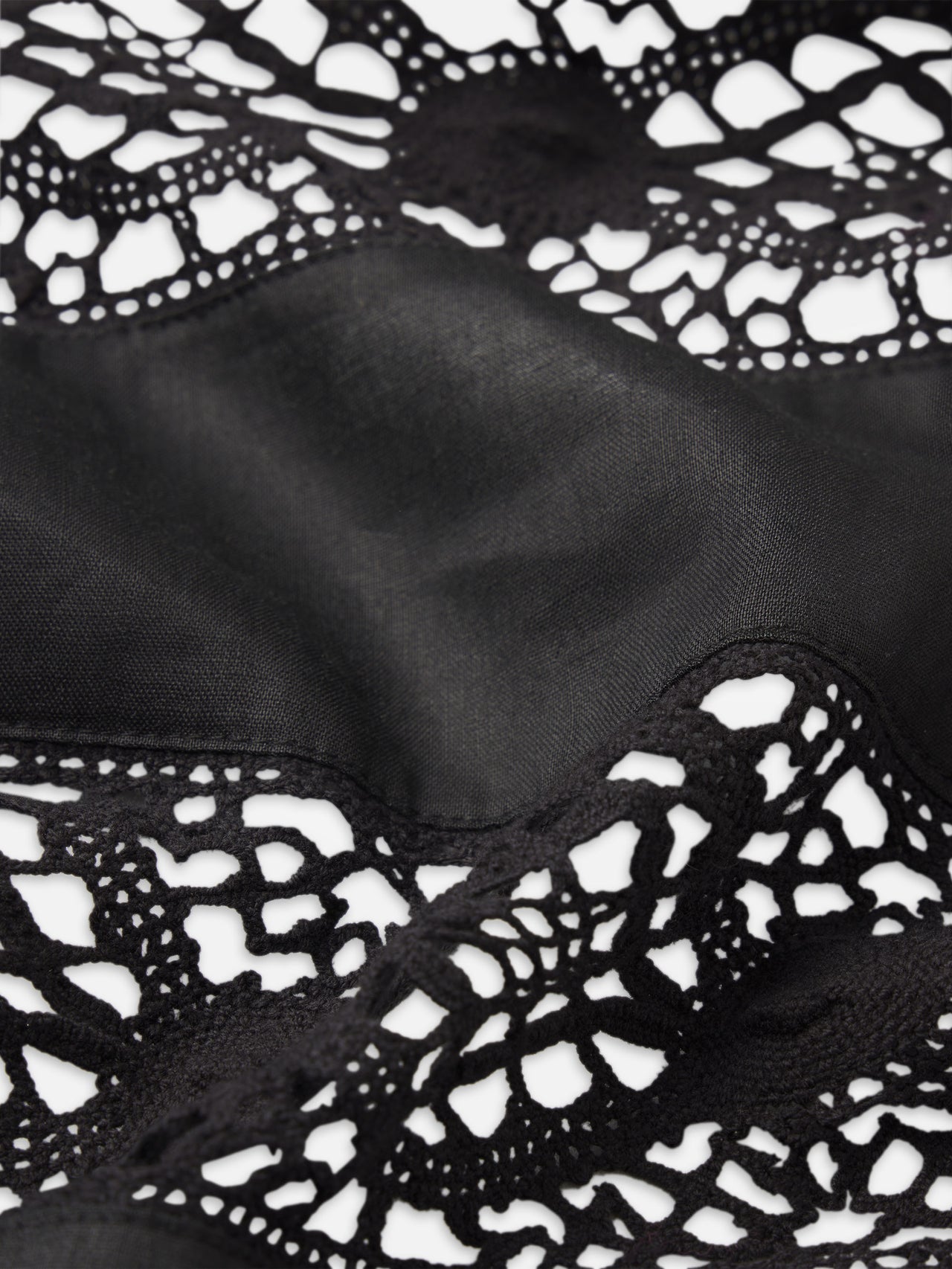 The Statement Heirloom Shirt -- Black