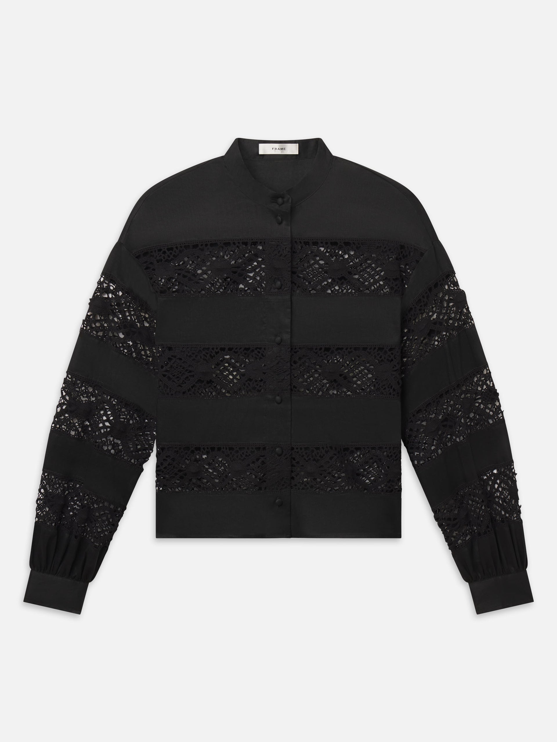 The Statement Heirloom Shirt -- Black