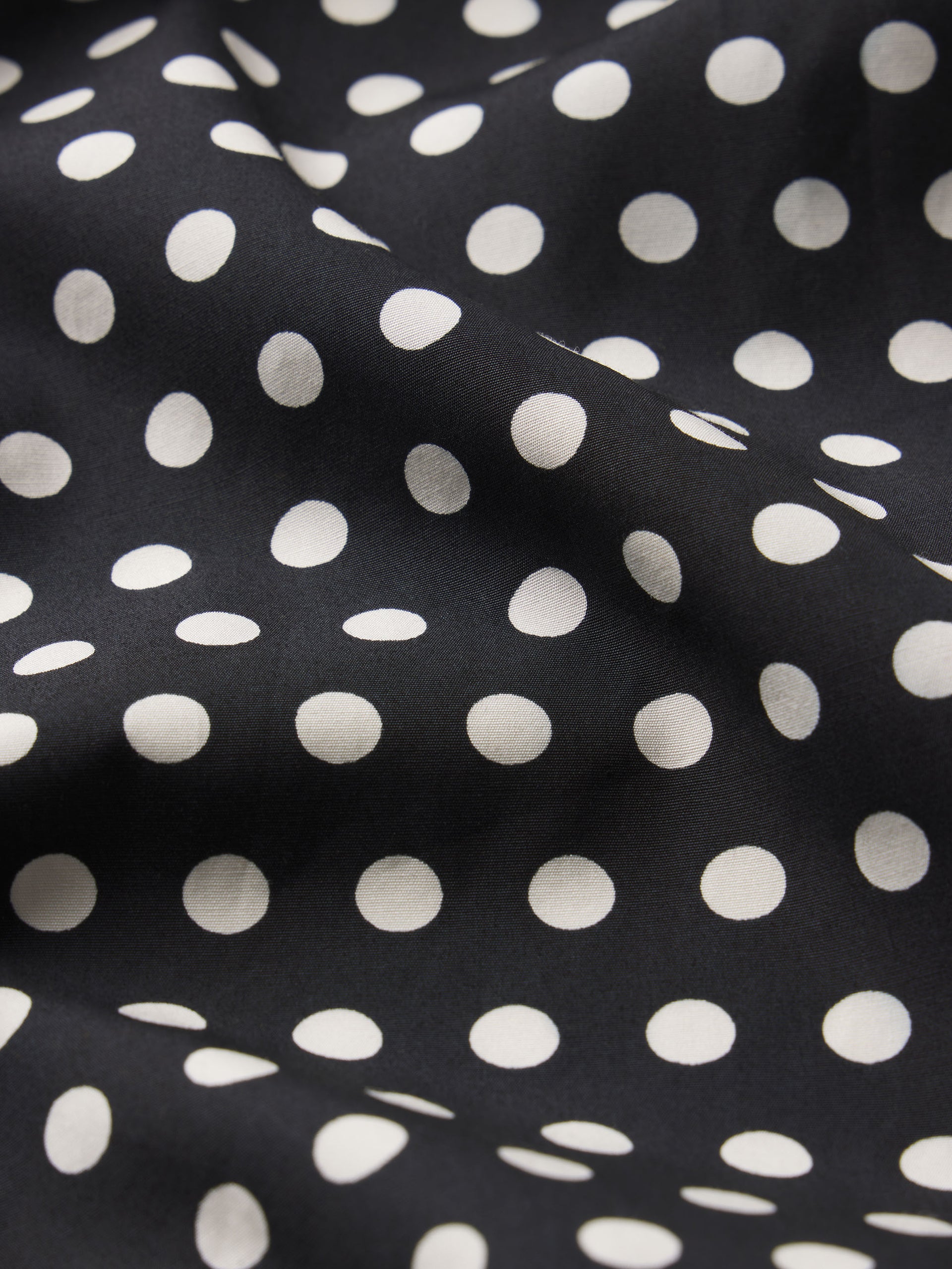 The Polka Dot Skirt -- Black Multi