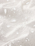 The Paisley Eyelet Short -- White