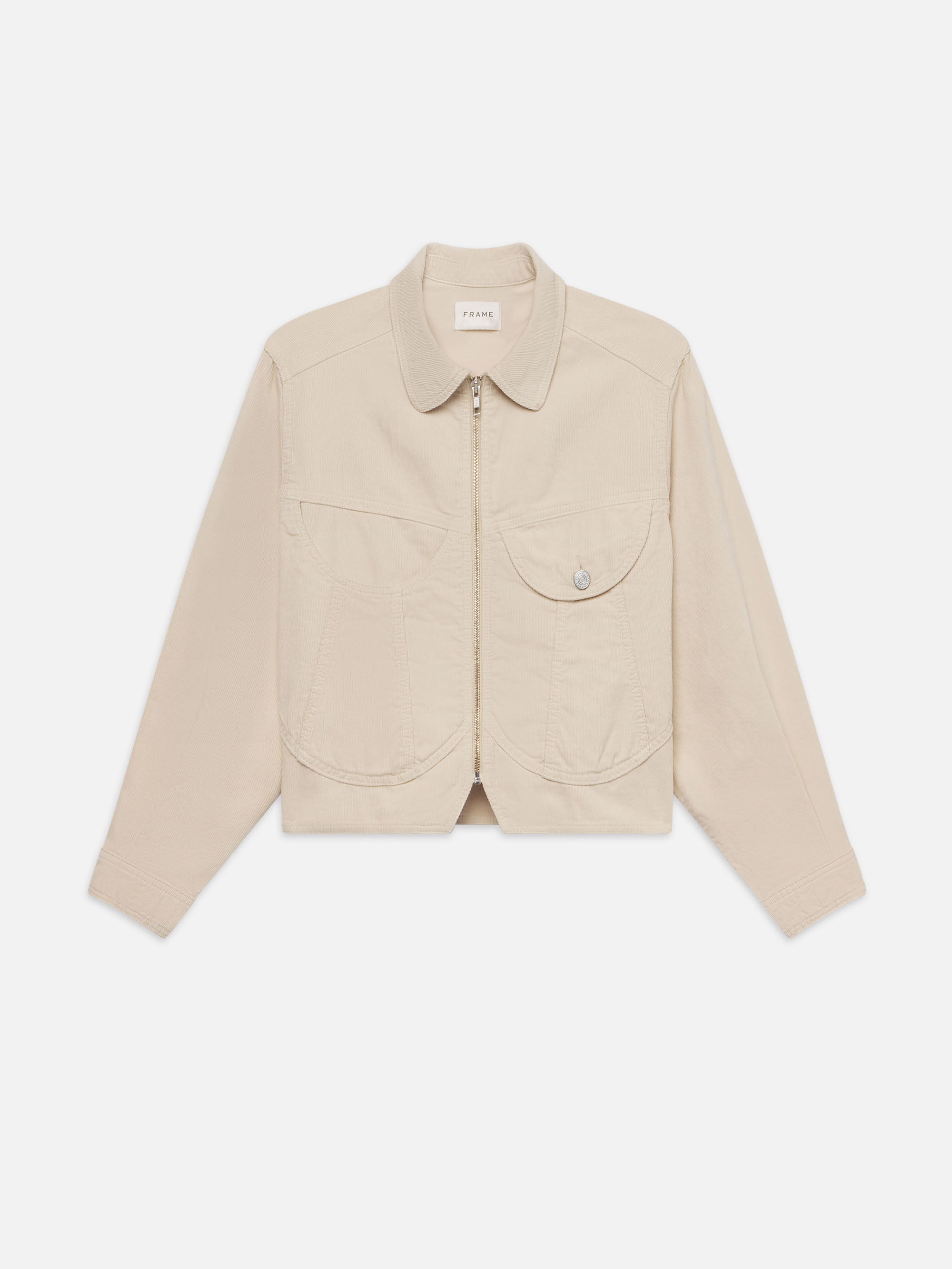 CORD HEART JACKET ECRU – FRAME