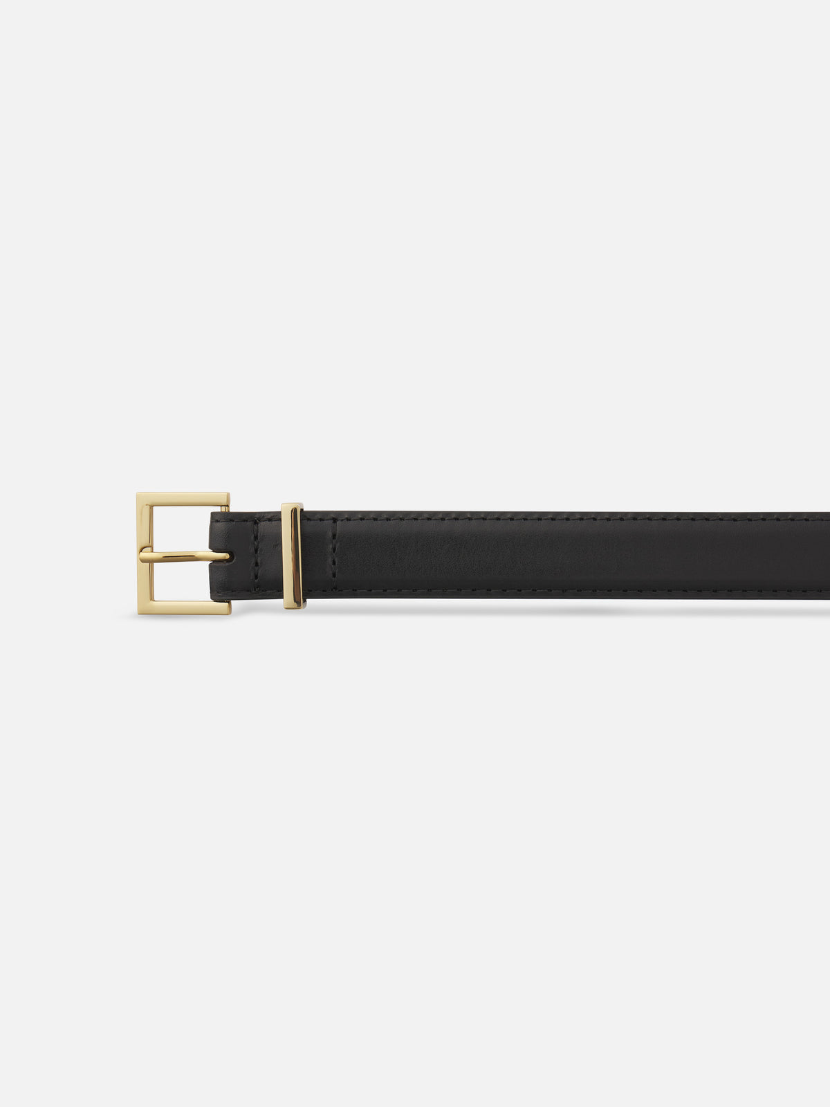 The Square Buckle Belt -- Black