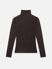 The Hosiery Top -- Dark Leopard Multi