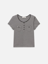 The Trim Crew -- Cream Stripe