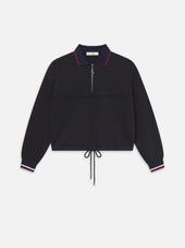 The Tennis Quarter Zip -- Navy