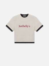 Sotheby's Layered Tee -- Cream Multi