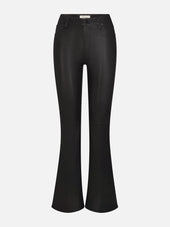 The Leather Flare -- Black