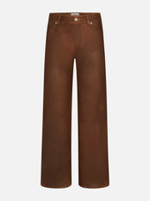 Le Slim Palazzo Leather