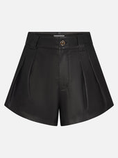 The Leather Structural Short -- Black