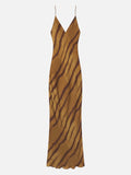 The Slip Dress -- Light Tiger Multi
