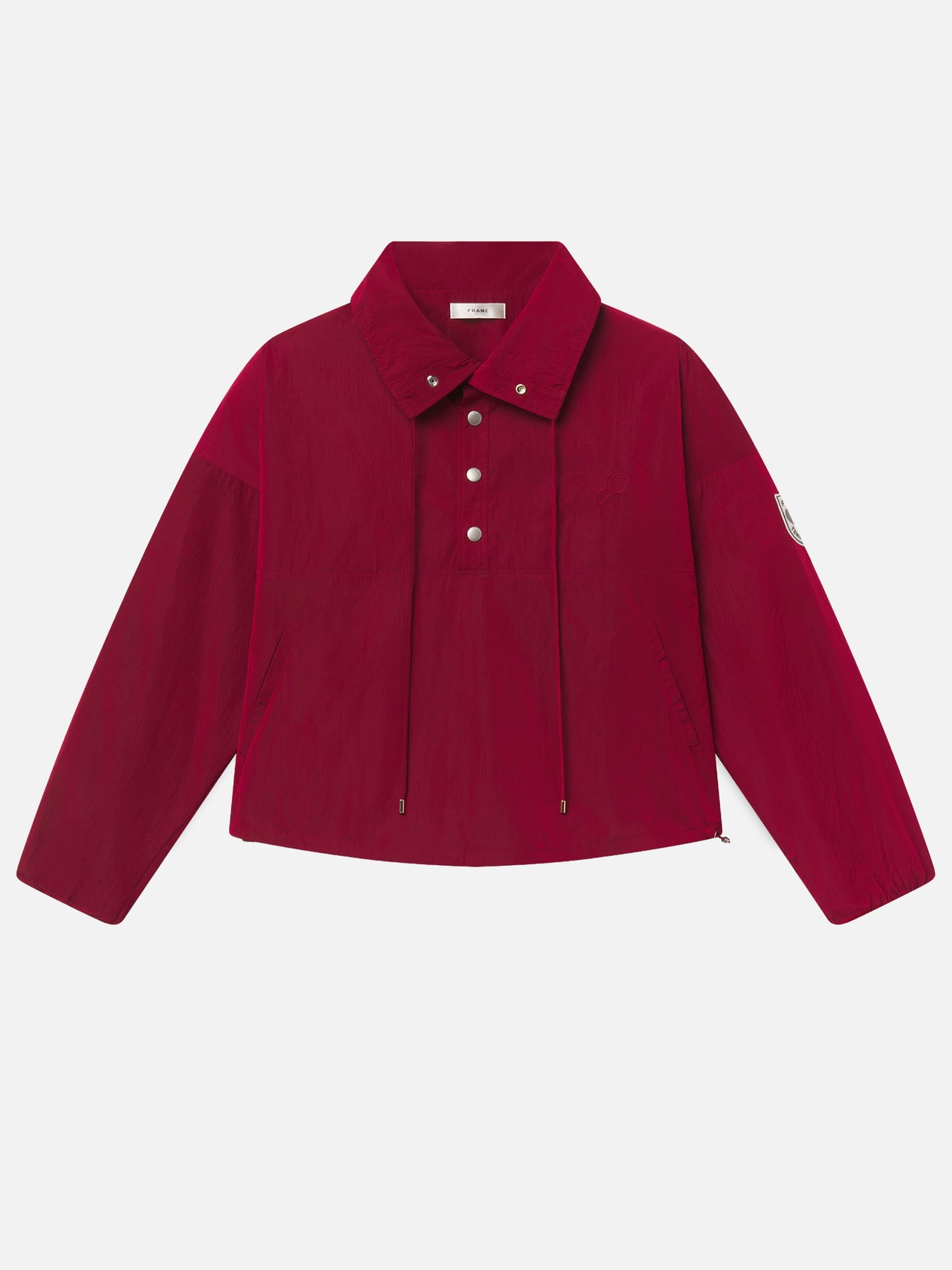 The Tennis Windbreaker -- Ace Red