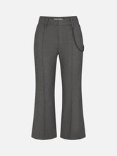 The Reboot Crop Trouser -- Graphite Grey