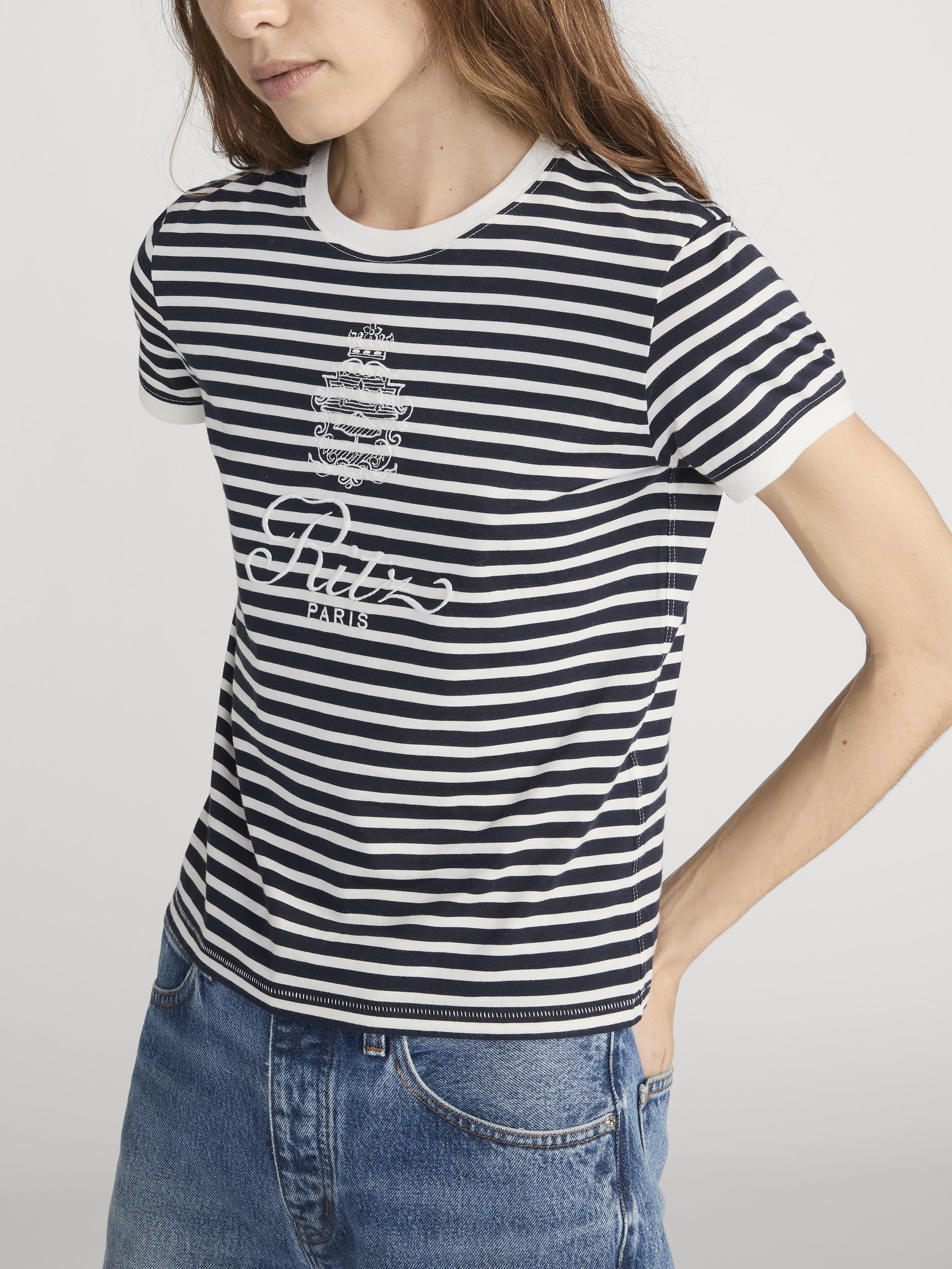 Ritz T-Shirt Side On Model
