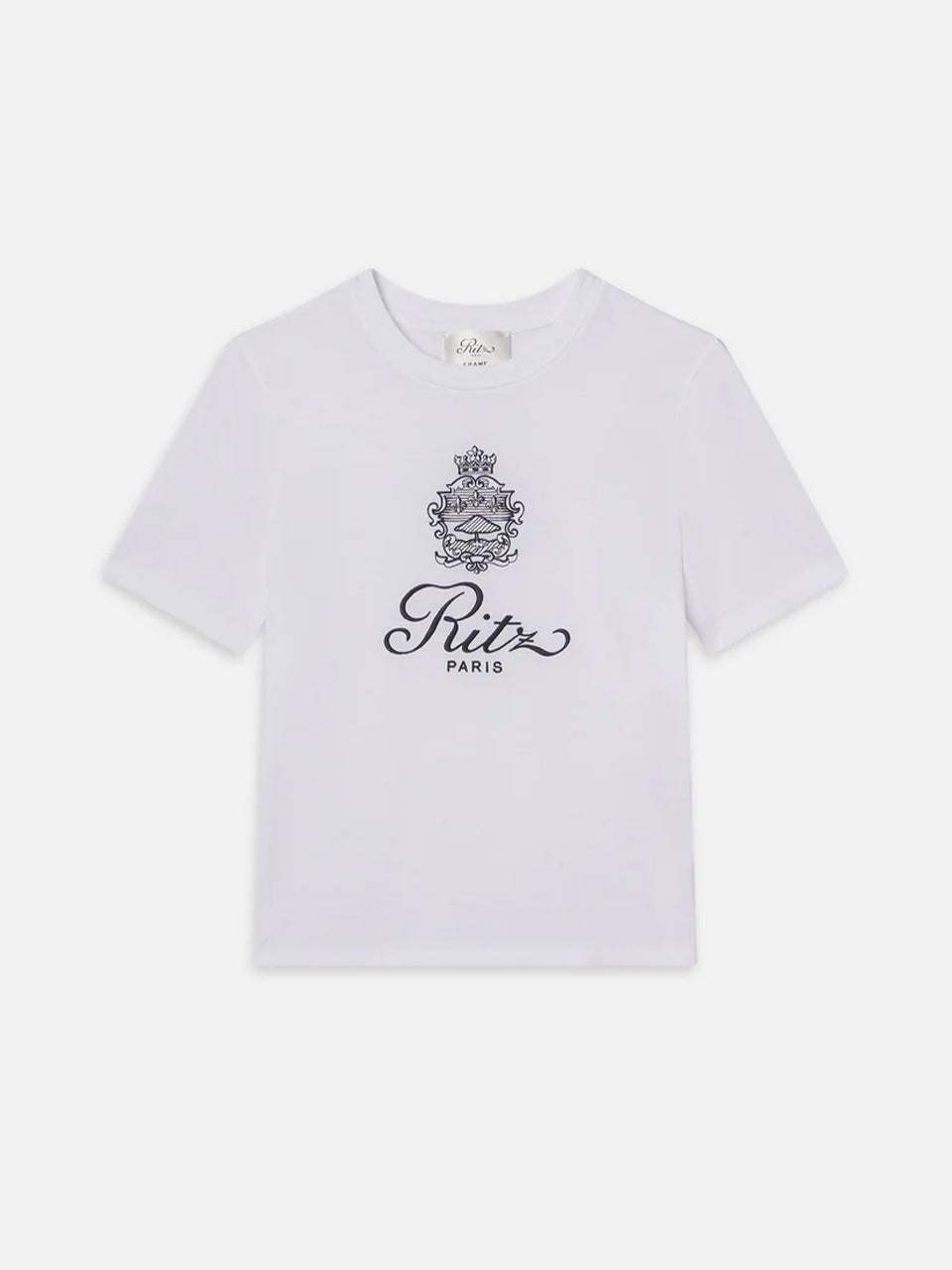 Ritz Solid Baby Tee -- White