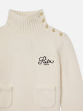 sweater front detail packshot image alt:fit1