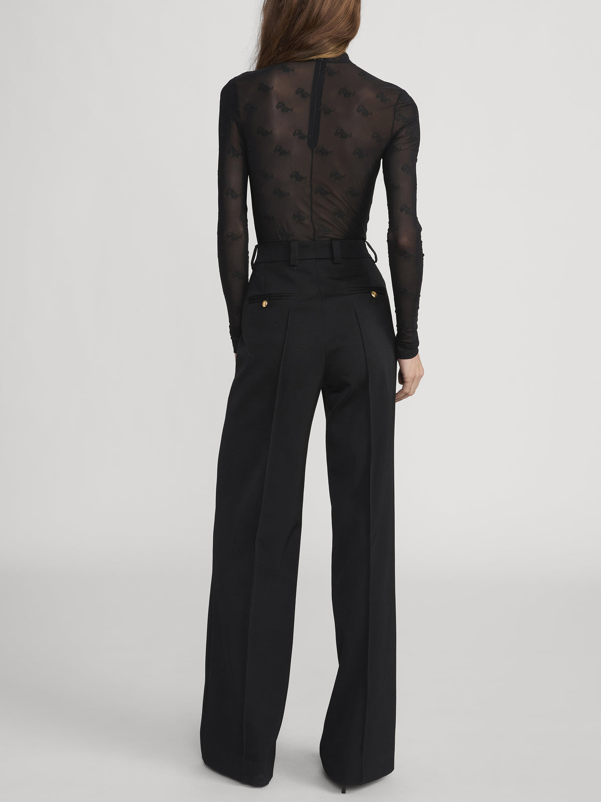 Ritz Body Suit On Model Back