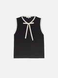 The Keyhole Tie Tank -- Black Multi