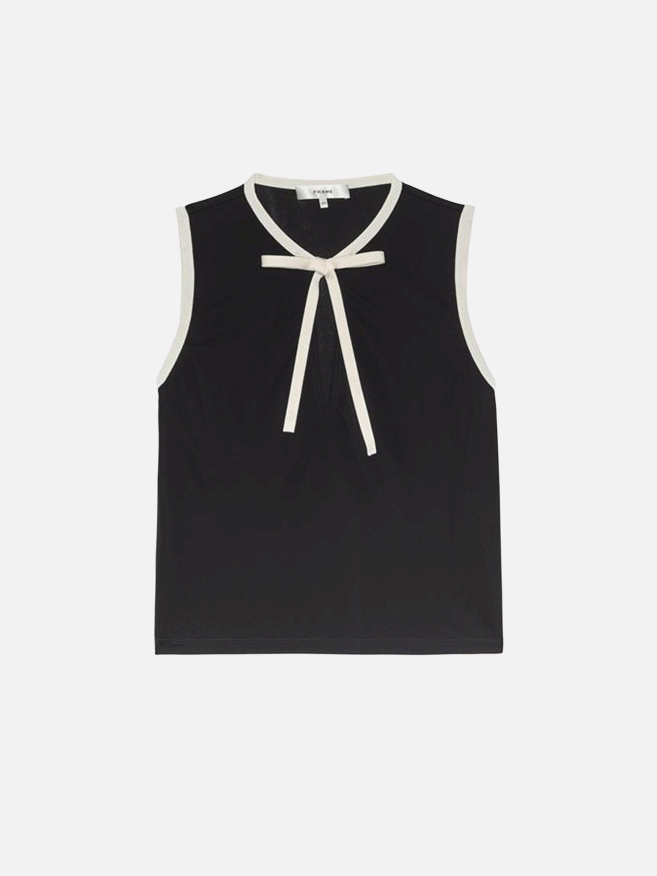 The Keyhole Tie Tank -- Black Multi