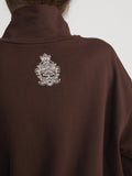 Ritz Half Zip Polo -- Chocolate Brown