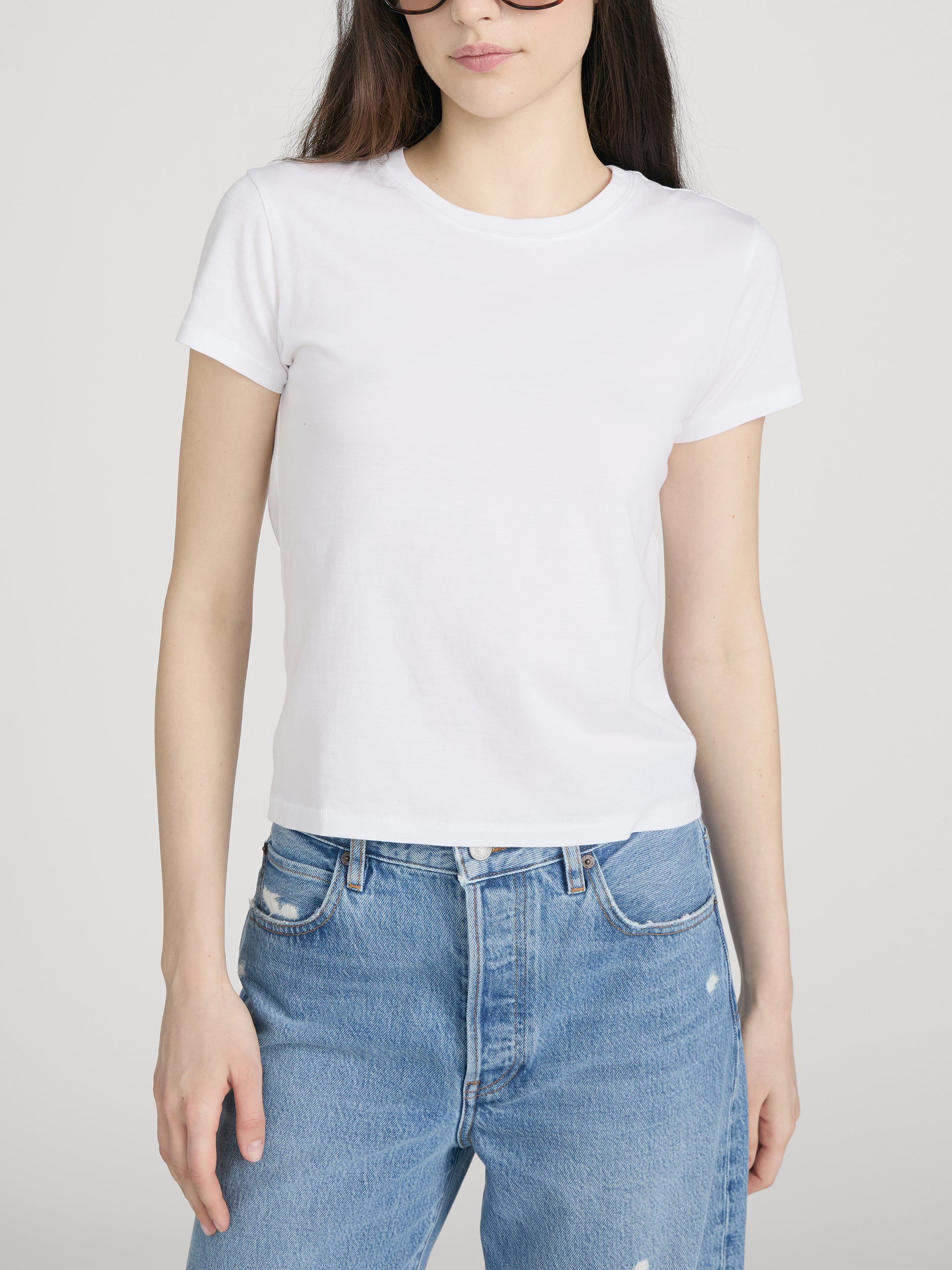 The Baby Tee -- White