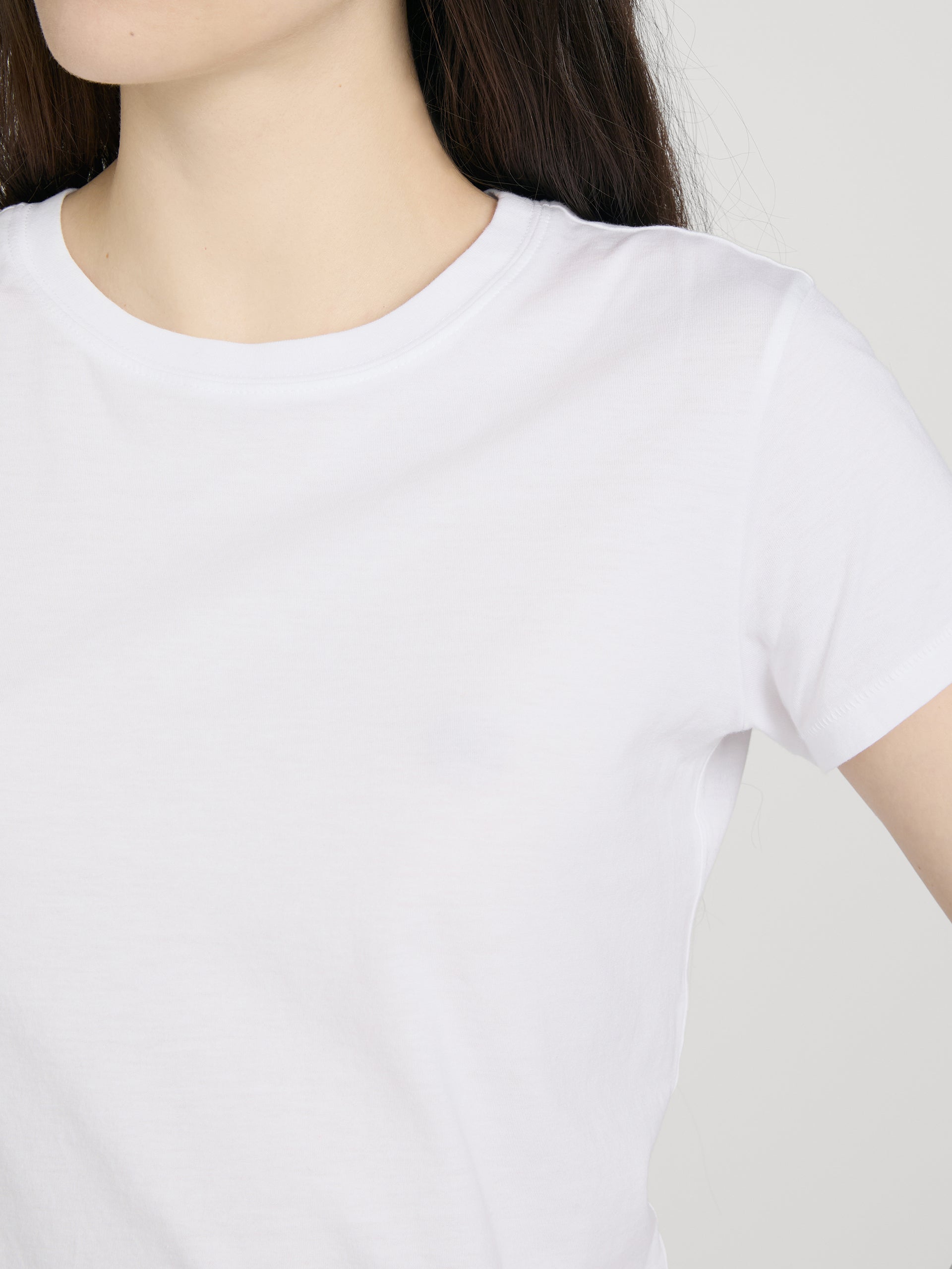The Baby Tee -- White