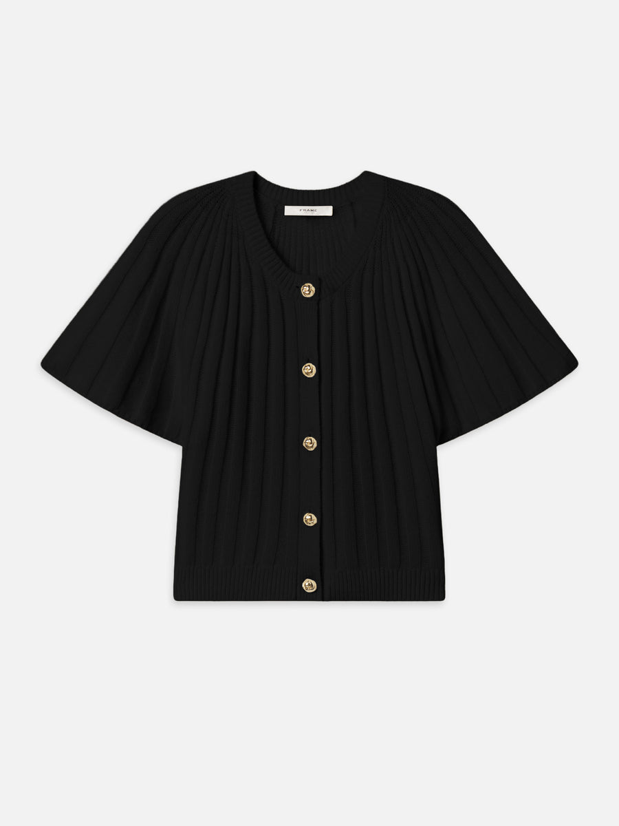 The Flutter Cardi -- Black
