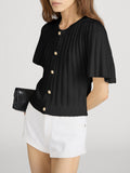 The Flutter Cardi -- Black