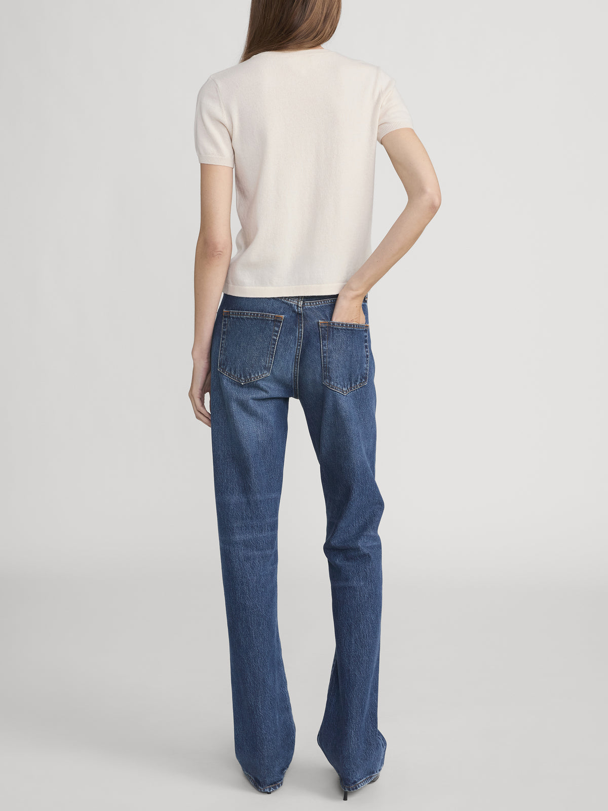 Ritz Tee On Model Back
