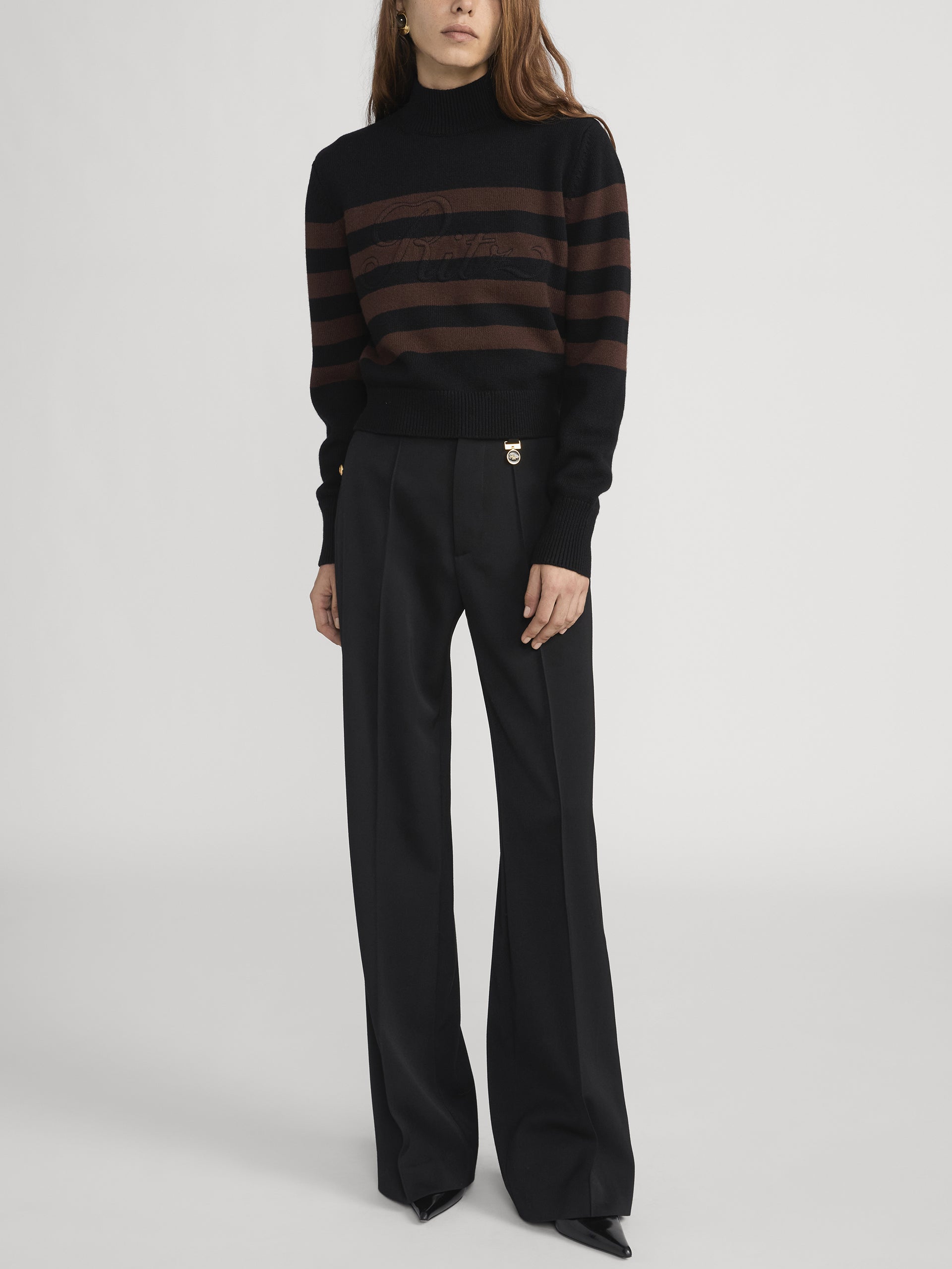 Ritz Sweater On Model Front