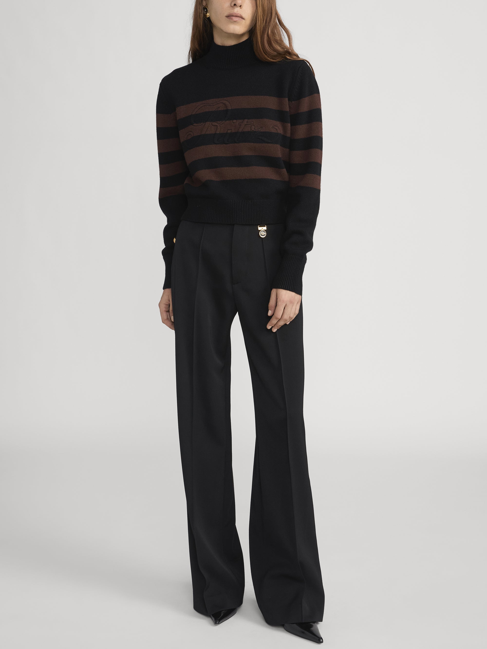 Ritz Sweater On Model Front