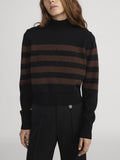 Ritz Sweater Crop Front On Model