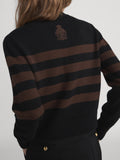Ritz Back Sweater On Model