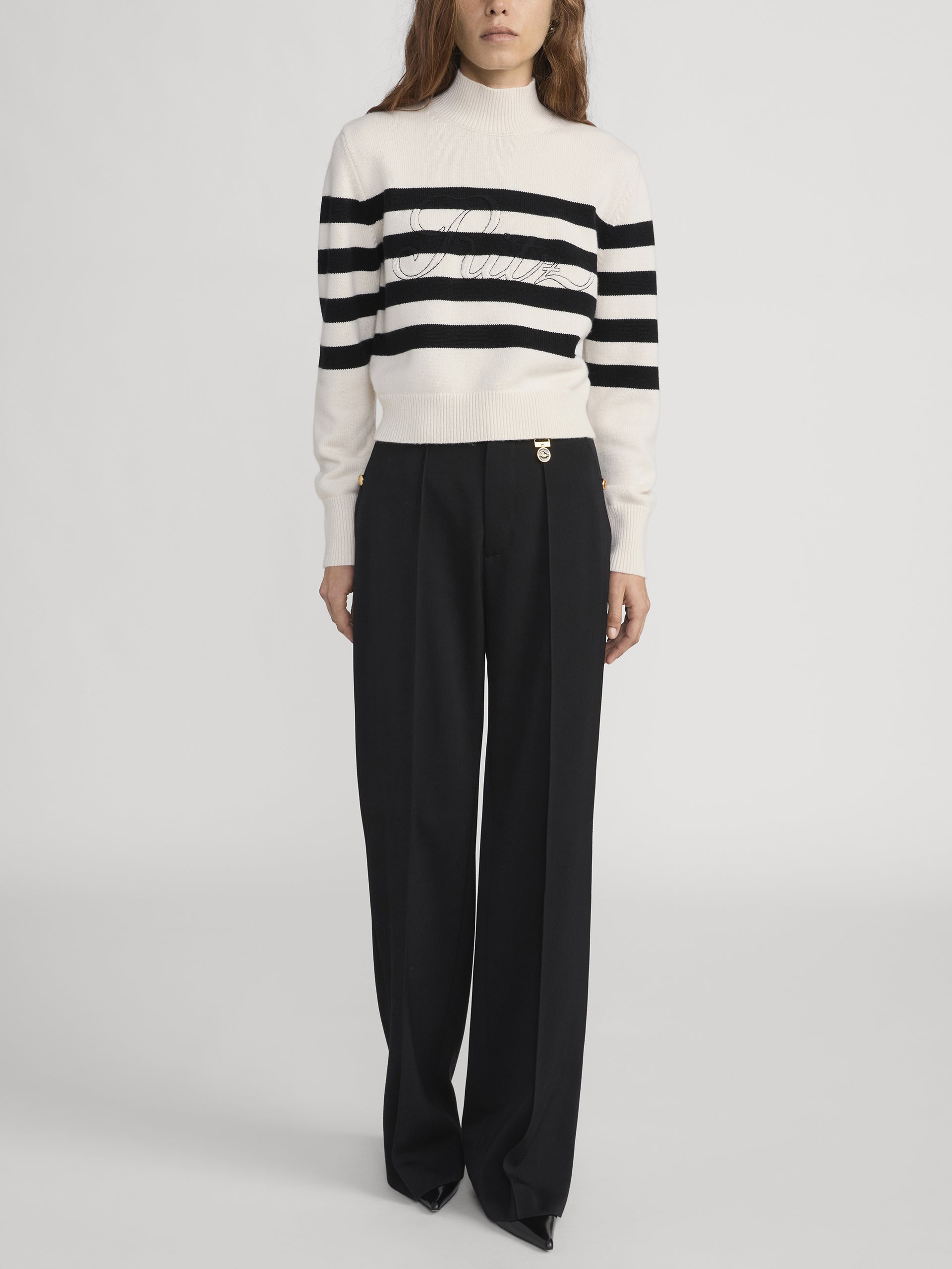 Ritz Sweater Full Front On Model