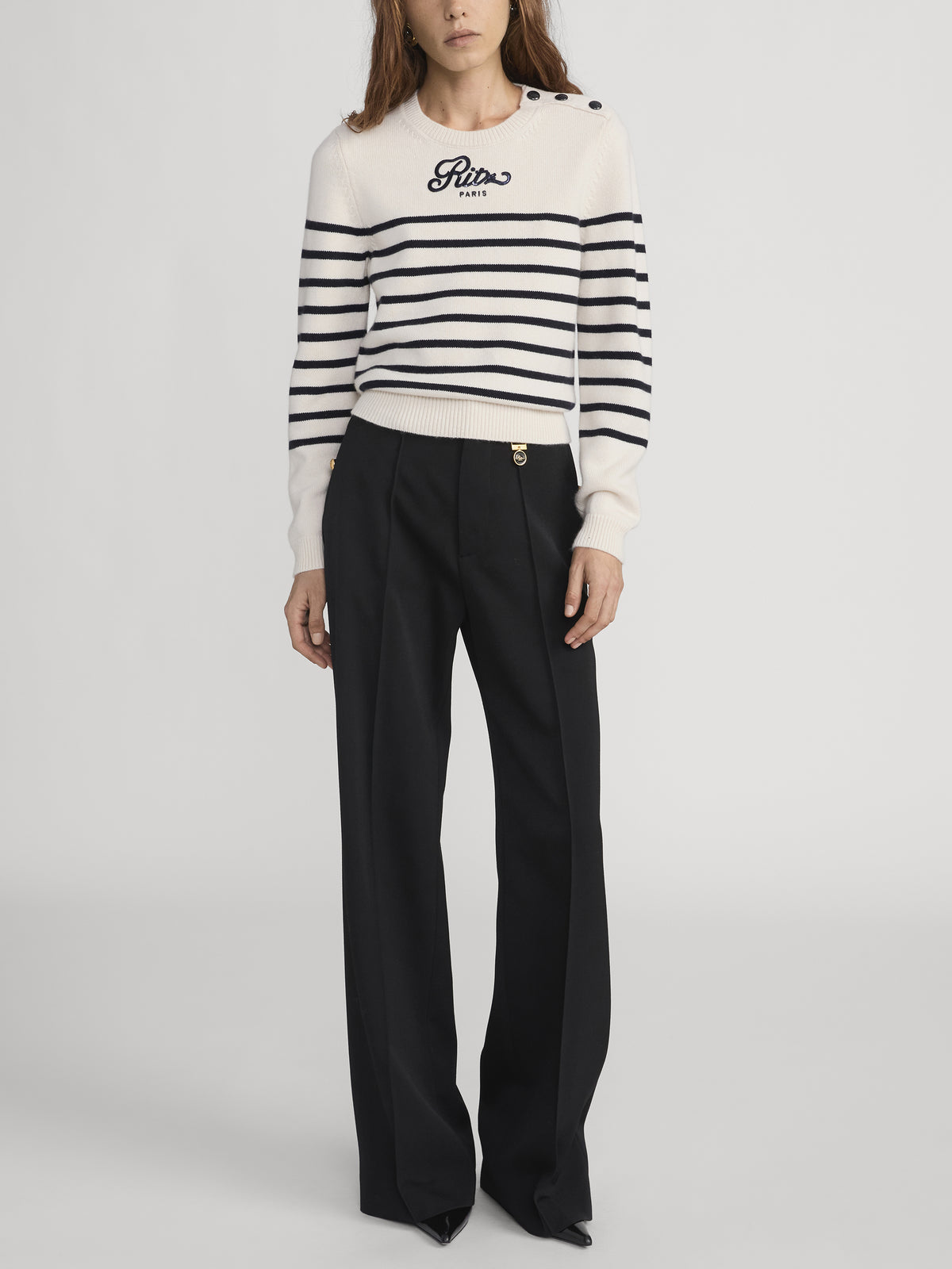Ritz Sweater Front On Model