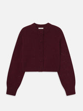 The Cashmere Fleck Cardi -- Pinot