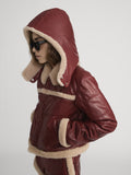 The Shearling Bomber -- Pinot