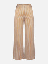 Ritz Striped Pajama Pant -- Tan Multi