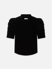 The Velvet Gillian Top -- Black