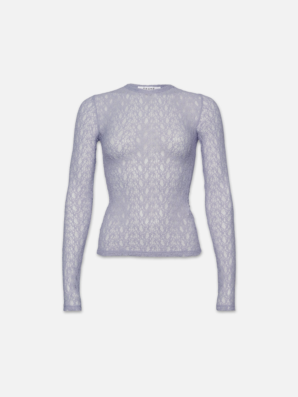 Mesh Cropped Fine Line Long Sleeve curated on LTK