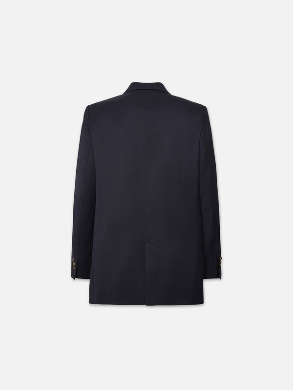 THE OVERSIZED BLAZER NAVY FRAME
